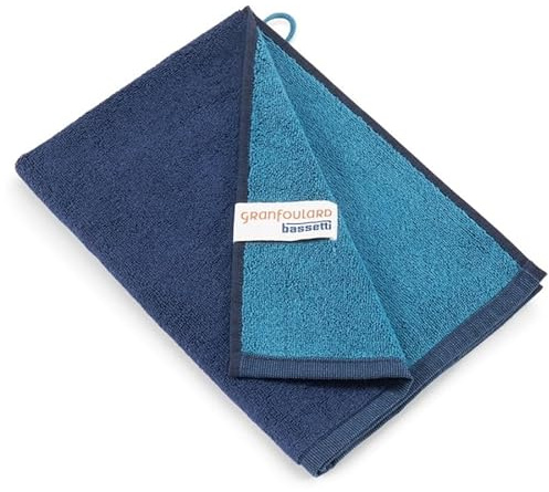 Bassetti New Shades 9328121 gästhandduk 100 % bomull B1 40 x 60 cm blå