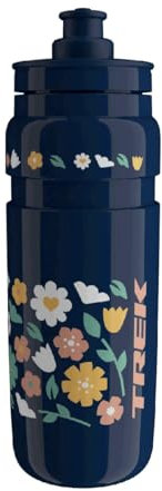 Trek Fly Floral Fahrrad Trinkflasche 740ml blau/gelb