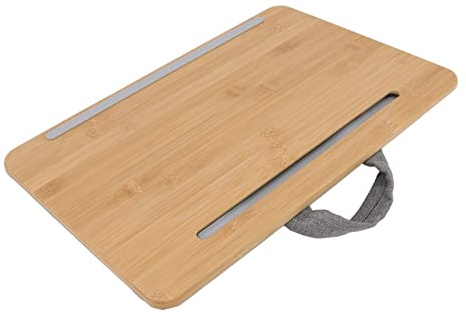 Bureau pour Ordinateur Portable avec Coussin, Table d'Ordinateur Multifonction, Support pour Ordinateur Portable, Plateau pour Ordinateur Portable, Plateau pour étudiants à