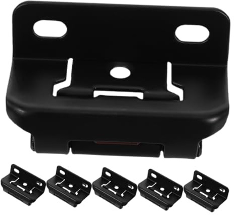 Veemoon 6piezas Bisagras De Cierre Automático Armario Bisagras Metálicas Semi-ocultas Para Puertas Gabinete