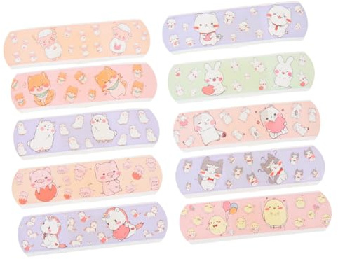 Yardenfun Apósito Adhesivo Transpirable para Heridas Diseño Infantil, Resistente al Agua y Suave, para Cuidado Cómodo de Articulaciones y Nudillos