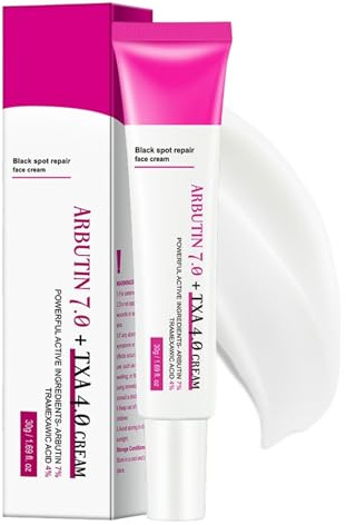 IPNSDON Crema all’Arbutina e Acido salicilico, Illuminante Viso, Niacinamide, Glutatione, Incarnato Uniforme, Pelle Radiosa, Macchie Scure, Cura della Pelle Coreana, 30g