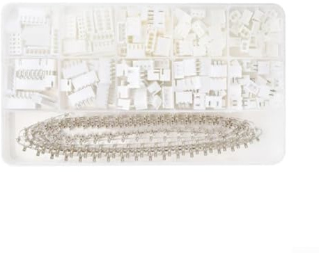 460 PCS JST-XH for 2.54mm Connector Kit for 2-6 Pin Header Housing Crimp Terminals for DIY Electronics for 3D Printer LED Wiring