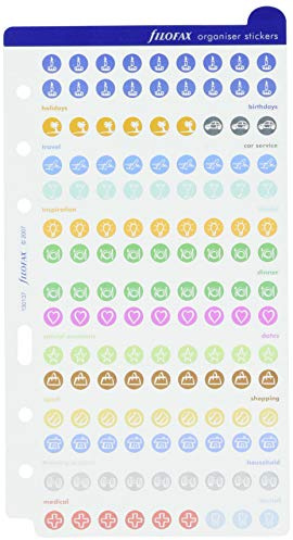 Filofax 130137 Organiser Stickers