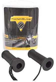 TECNO Globe PC GOLD 120 TG Poignées chauffantes avec interrupteur intégré à 5 niveaux 120 mm