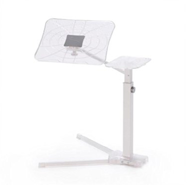 Crystal White voll einstellbare, ergonomische Laptophalterung