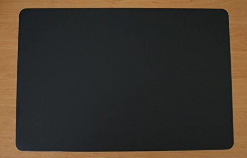 Schreibtischunterlage schwarz groß 40 x 60 cm abwischbar