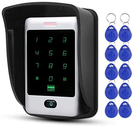 NN99 Tastiera di prossimità RFID Tastiera di controllo degli accessi a 125KHz Cover impermeabile per serrature Sistema di sicurezza domestica 8000 utenti Wiegand 26/34