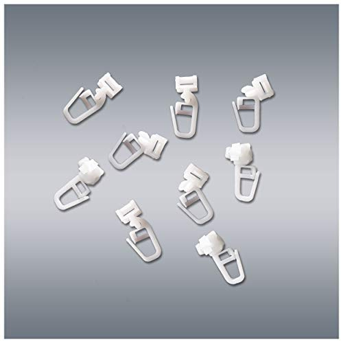 100 Stck. SeGaTeX Gardi-klick Piccolo Klickgleiter 3,2-4mm für Alu-Piccolo-Schienen