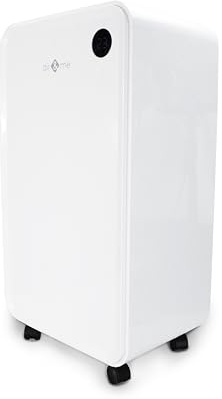 air&me LARY, Déshumidificateur d'air à compresseur, 12L par jour, Blanc, LARY0001