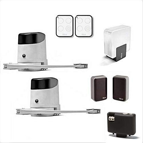 Kit bidirezionale per l’automazione di cancelli a battente con ante fino a 2,4 m 24 Vdc montaggio esterno Codice : HOPPBDKCE