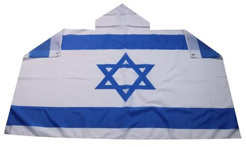 AZ FLAG Umhang Israel 150x90 cm Israelische Leichtes Polyester