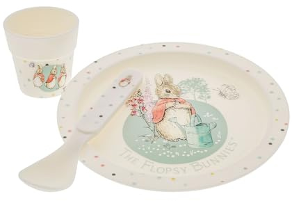 Beatrix Potter Flopsy Bunny Ensemble de coquetiers pour pique-nique et extérieur