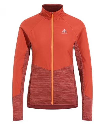 Odlo Damen Run Easy Warm Hybrid Jacke Isolationsjacke