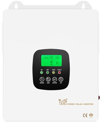 Y&H 10.3KW 48VDC On/Off-Grid Solar Hybrid Wechselrichter AC220V MPPT 180A Solar Ladegerät Max Dual PV Input 2x6000W 500V Input Dual Kommunikation für WiFi,PACE BMS