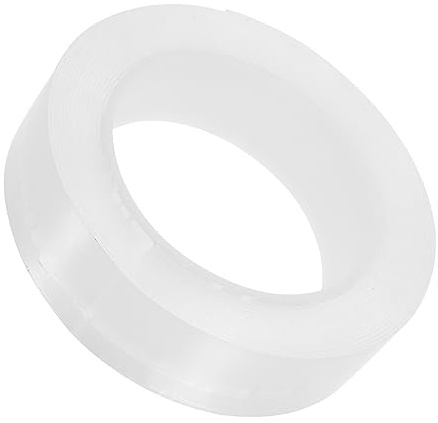 EXCEART Cinta Adhesiva Transparente 1 Rollo Nano De Doble Cara Para Pared Yeso Sin Rastro