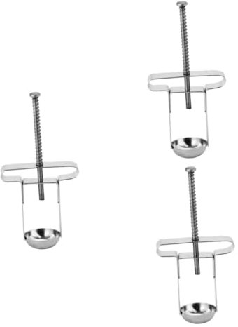 Ciieeo Lot De 3 Dénoyauteurs De Cerises Rouges en Acier Inoxydable Design Compact pour Retirer Les Noyaux Et Les Cerises