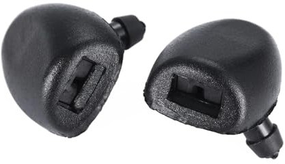 ZHINUAN 2-teilige Frontscheibenwischer-Waschdüse, passend for Peugeot, 206 206 407 6438J2 6438E6 6438AV 6438W2 6438Z1 Scheibenwaschdüsen-Sprühdüse
