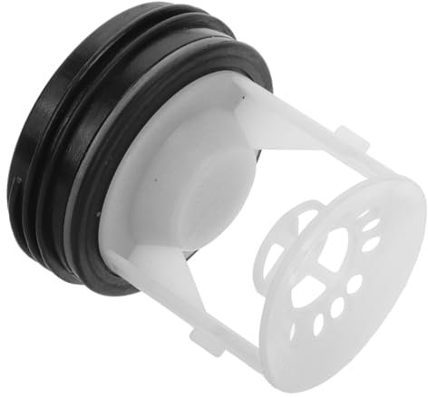 Gatuida Bouchon de Vidange de Machine à Laver Filtre de Pompe de Vidange en Plastique Compatible Lave-Linge à Tambour Facile à Installer Ensemble de 1 Pièce Accessoire de Machine à Laver