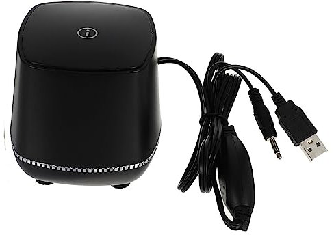 KONTONTY Altavoz de Sonido Portátil para Móvil y Tablet con Altavoz de Amplificación de Sonido para Ordenador Bass Estéreo y Compatible Mayoría de Dispositivos con Jack