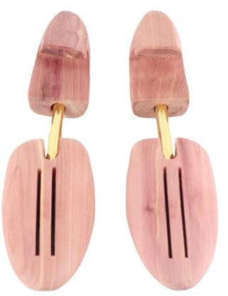 AKLOSIPY Extenseur de Chaussures en Cèdre, écarteur de Chaussures en Bois et Support de Forme de Botte, Convient aux Hommes Américains 7-8,5 Femmes 8,5-10, pour en Cuir, Baskets, Bottes, Odeurs et