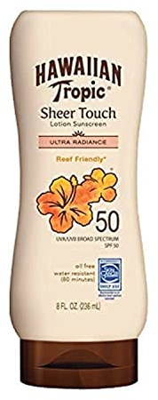 Hawaiian Tropic Lotion solaire Sheer Touch - SPF 50 - 236 ml
