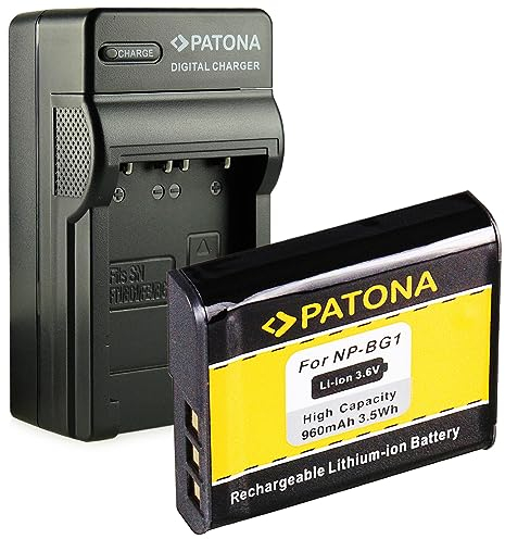 Accessory Kit for Digital Cameras/Camcorders with Battery Sony NP-BG1 NPBG1