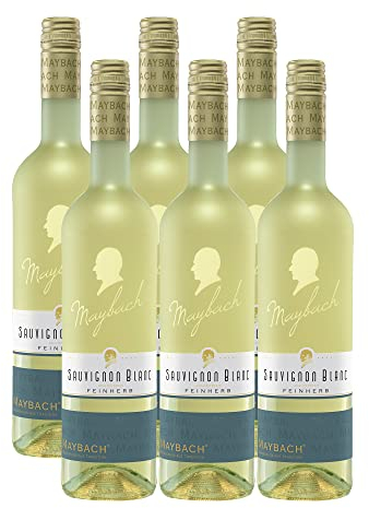 Maybach Sauvignon Blanc Qualitätswein feinherb (6 x 0.75 l)