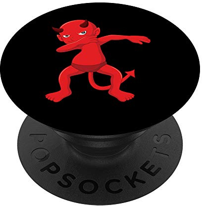 Camisa de Halloween de los niños, niñas, niños, diablitos. PopSockets Agarre y Soporte para Teléfonos y Tabletas