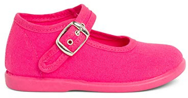 Pisamonas Scarpe Ballerine Cinturino Bambina Tela Fibbia