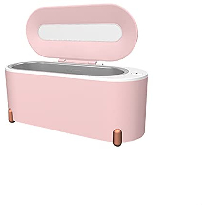 NWB Nettoyeur à Ultrasons, Nettoyeur à Ultrasons Professionnel, Réservoir en Acier Inoxydable, Batterie 2600 Mah, Nettoyeur à Ultrasons Portable Professionnel 50 Khz pour Bijoux Pendentif Lunettes