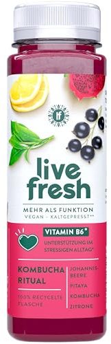 LiveFresh Kombucha Ritual – 6x250ml
