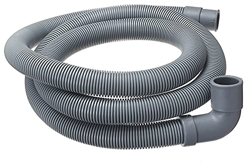 1pc 1m 1.5m 3m 4m Plastic Washing Machine Drain Hose Dishwasher Drain Hose Extension Pipes (Specification : 1 meter)