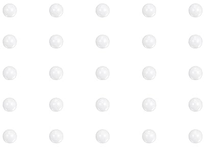 QUARKZMAN 60Stk Zirkoniumoxid Keramik Kugeln 1mm G10 ZrO2 Kugel Weiß | Für Lager