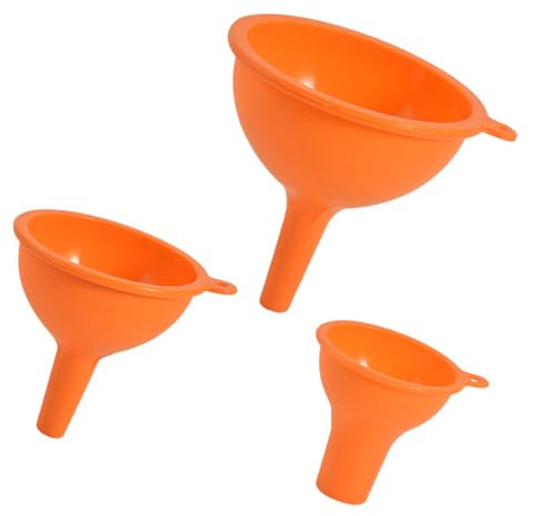 Alipis 3 Pz Imbuto in Silicone Imbuto Per Olio Da Cucina Imbuti Di Laboratorio Miniimbuto Imbuto Per Oli Essenziali Imbuto Per Aceto Imbuto Filtro Olio Gel Di Silice Bocca Polvere