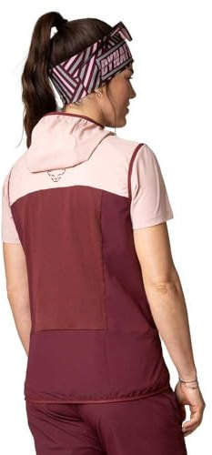 DYNAFIT Donna Transalper DST Gilet, pale rose, S