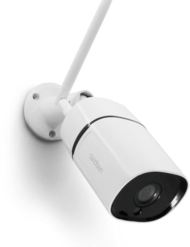 Avidsen 1920x1080P caméra vidéo wifi portée max. 15m blanc - 123413