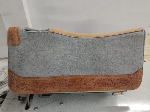 EQUIEMPRESS Westernpferd-Filzpad/Konturpad aus hochwertigem Wollfilz in den Größen 32 x 32 Zoll und 30 x 30 Zoll AZ-20 (32x32)
