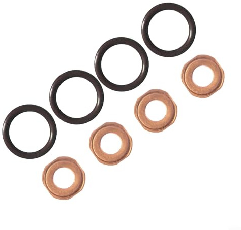Dichtung Dichtring Einspritzdüsen Ersatz Set 8 teilig für Opel für Astra für Corsa mit der Teilenummer 55578387