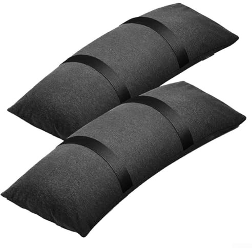 Yuanpgky Sacchi di sabbia resistenti per ombrellone, 600D, impermeabili, riempibili, ad arco, per mobili da patio, trampolini, stendibiancheria e giardino