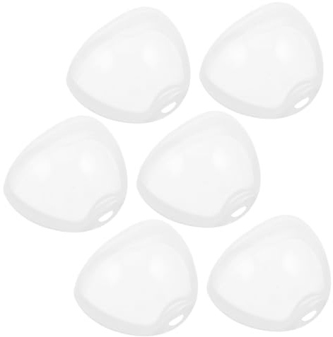 Hemobllo Caja de Chupetes Triangular Portátil de Plástico para Ñiño Recién Nacido, Estuche Seguro y Confiable para Guardar 6 Chupetes en Salidas y Hogar