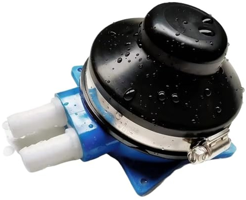 XRXEA Selbstansaugende Fußpumpe for Wasser, geeignet for 1/2-Flexschläuche, hergestellt for Boote, Wohnmobile, Bilge, Kombüse, Toilette und Waschbecken