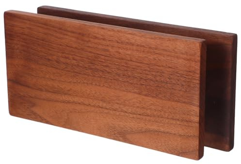 Yardenfun 2 Pièces Planches Bois Massif Noyer Épais pour Bricolage Découpe Gravure Meubles DIY