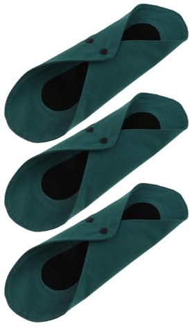 WEKAMOS Set da 3 Assorbenti Post-Partum Ultra Assorbenti in Cotone Traspirante Bordi Termosaldati Lavabili in Lavatrice per Protezione Mestruale e Incontinenza Femminile Discreta e