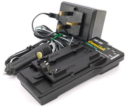 CGRV610 Camcorder Fast Battery Charger – High-Speed Charging Compatible with Panasonic Camcorders, Compact & Reliable