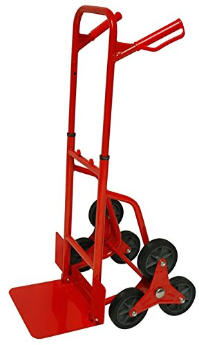 Dema Treppensackkarre - Stahlrohr Sackkarre Teleskop - Belastung ca. 150 kg