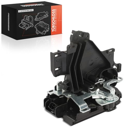 Frankberg Türschloss Stellmotor Hinten Links 3B4839015AJ | Kompatibel mit Polo 9A 9N, Golf IV Variant 1J5, B.o.r.a 1J2, Polo Stufenheck 9A2 9A4 9A6 9N2, Fabia I 6Y2, Cordoba 6L2