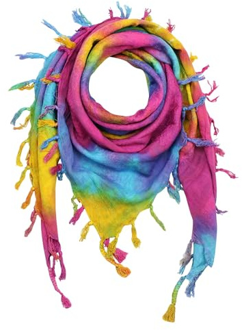 Superfreak Palituch - multicolor bunt - 10+ Farben - Pali Palästinenser Arafat Tuch - 100% Baumwolle