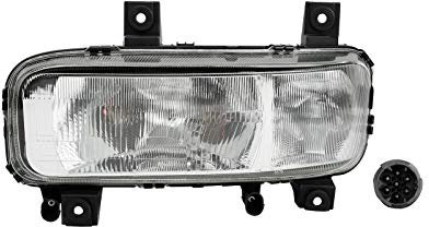 DT Spare Parts 4.62343 Hauptscheinwerfer, links, ohne Glühlampen, 24 V, H4 für LKW