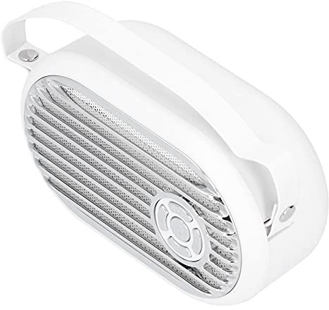 Mini Altoparlante Portatile Q6, Altoparlante Multimediale Desktop Intelligente da 3 W, Portata Wireless da 32,8 Piedi, Microfono Integrato, Riduzione del Rumore, Voce HD (Bianco)